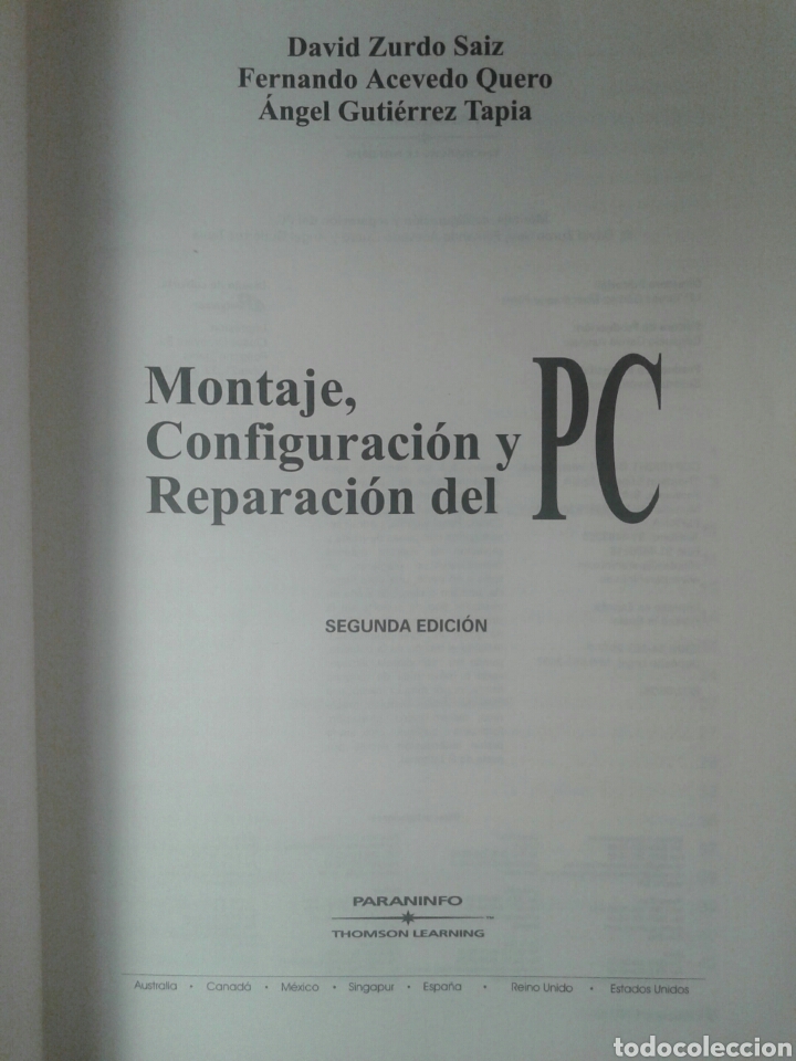 Libros de segunda mano: Libro. Montaje, configuracion y reparacion del pc. - Foto 6