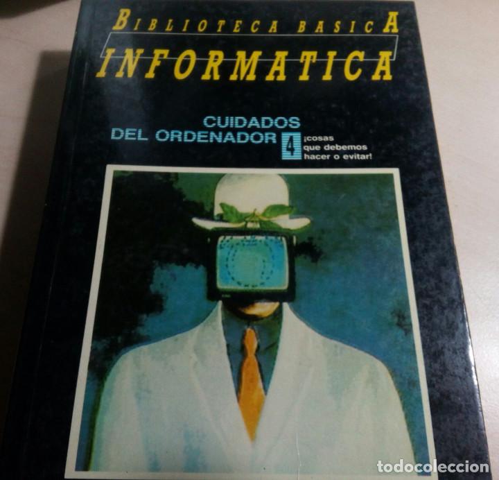 Libros de segunda mano: CUIDADOS DEL PC..BIBLIOTECA BASICA INFORMATICA.N&ordm; 4. INGELECK.(1985) - Foto 1