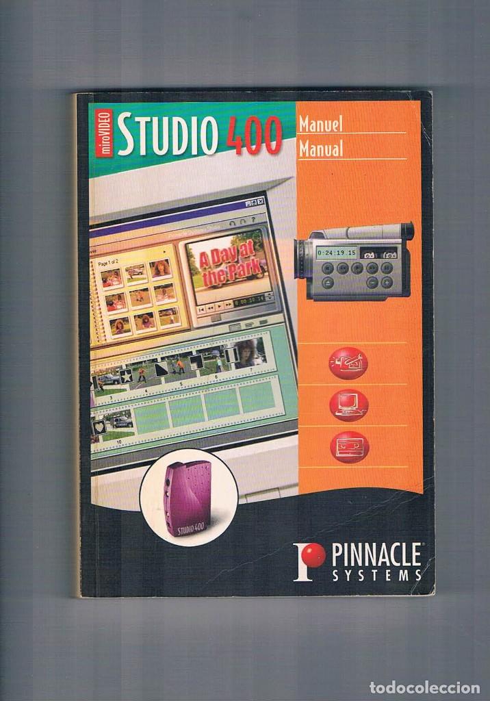 Libros de segunda mano: MANUAL STUDIO 400 PINNACLE SYSTEMS MIROVIDEO 1998 INFORMATICA **- - Foto 1