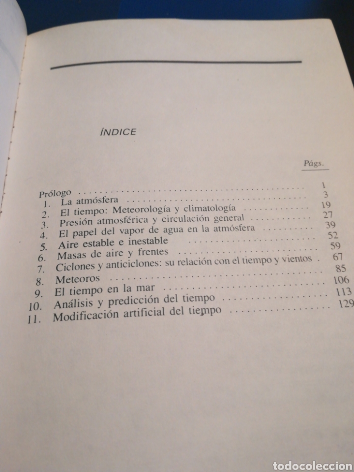 Libros de segunda mano: Introducci&oacute;n a la meteorolog&iacute;a - J. Catal&agrave; de Alemany - Foto 4