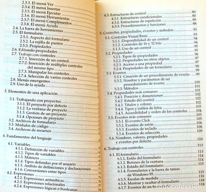 Libros de segunda mano: VISUAL BASIC 4.0 - FRANCISCO CHARTE OJEDA - GU&Iacute;AS PR&Aacute;CTICAS ANAYA 1996 - VER INDICE - Foto 3