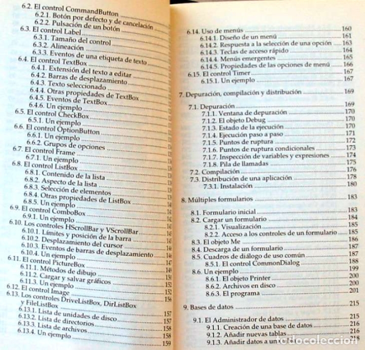 Libros de segunda mano: VISUAL BASIC 4.0 - FRANCISCO CHARTE OJEDA - GU&Iacute;AS PR&Aacute;CTICAS ANAYA 1996 - VER INDICE - Foto 4