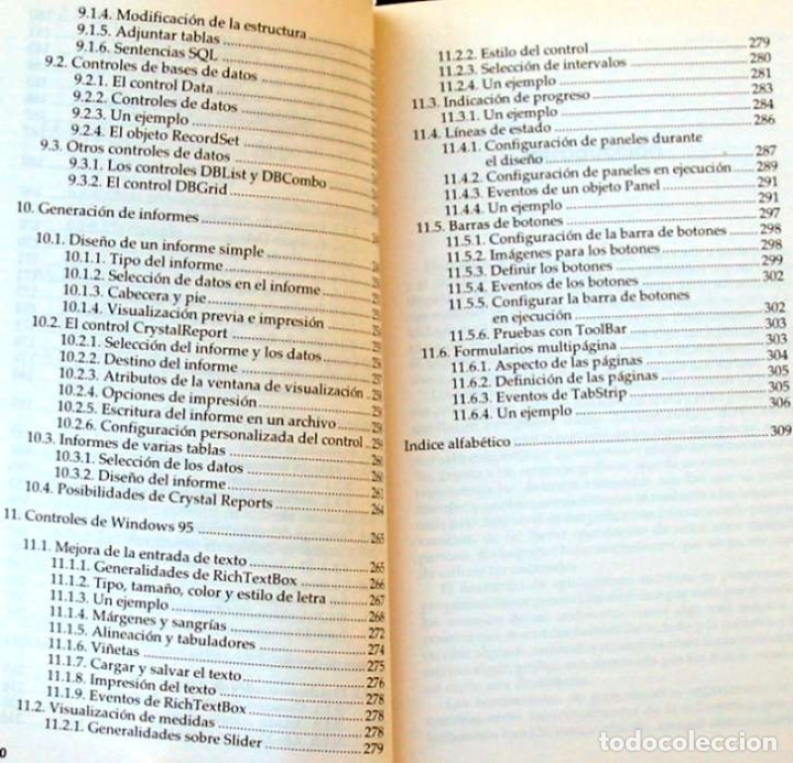 Libros de segunda mano: VISUAL BASIC 4.0 - FRANCISCO CHARTE OJEDA - GU&Iacute;AS PR&Aacute;CTICAS ANAYA 1996 - VER INDICE - Foto 5
