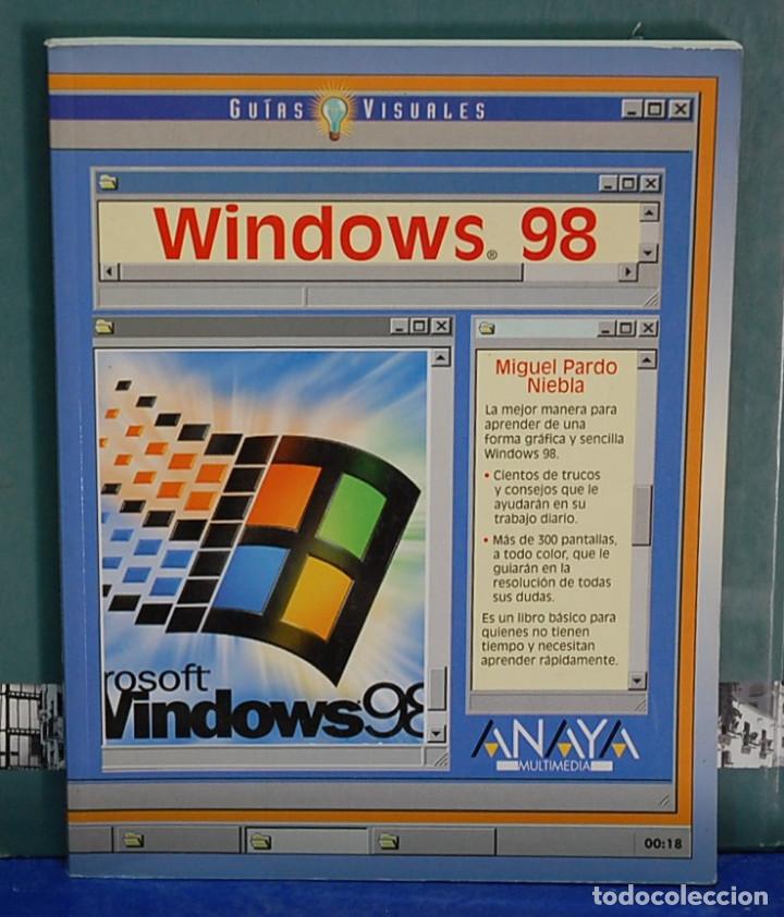 Libros de segunda mano: Guias visuales. Windows 98. Miguel Pardo Niebla - Foto 1