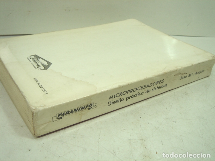 Libros de segunda mano: MICRO PROCESADORES -DISE&Ntilde;O PRACTICO DE SISTEMAS - PARANINFO 1983 -LIBRO INFORMATICA - Foto 4