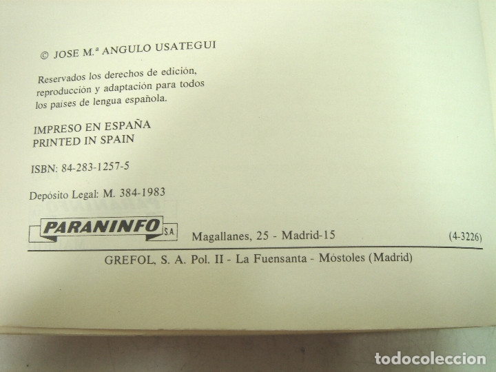 Libros de segunda mano: MICRO PROCESADORES -DISE&Ntilde;O PRACTICO DE SISTEMAS - PARANINFO 1983 -LIBRO INFORMATICA - Foto 5