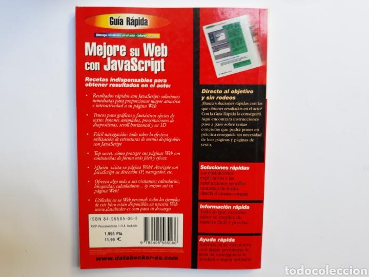 Libros de segunda mano: Inform&aacute;tica . Gu&iacute;a R&aacute;pida mejore su web con - Foto 5