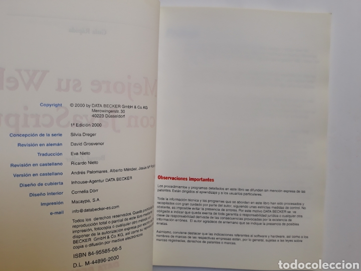 Libros de segunda mano: Inform&aacute;tica . Gu&iacute;a R&aacute;pida mejore su web con - Foto 7