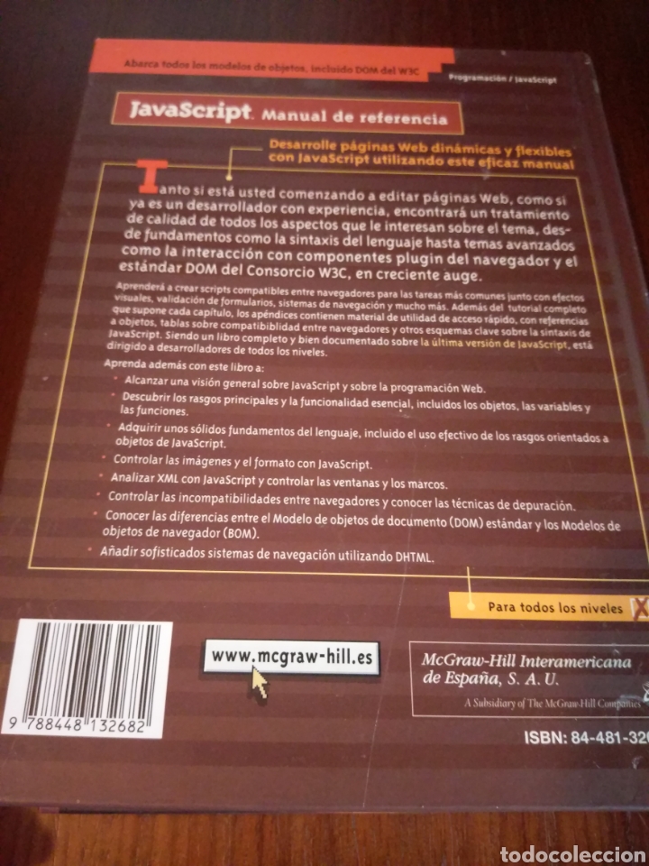Libros de segunda mano: Manual de referencia. Thomas Powell, Fritz Schneider - Foto 2