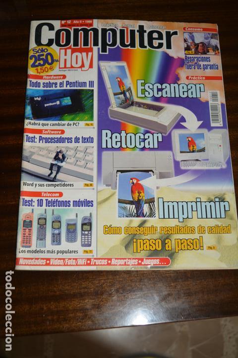 Libros de segunda mano: REVISTA COMPUTER HOY NUMERO 12 A&Ntilde;O 1999 - Foto 1