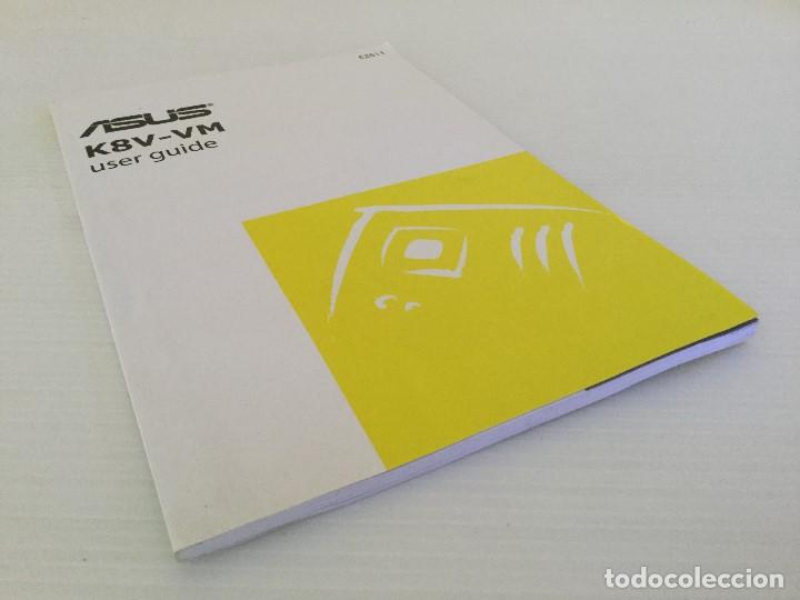 Libros de segunda mano: Manual placa base Asus K8V-VM &ndash; user guide - Motherboard - Foto 2