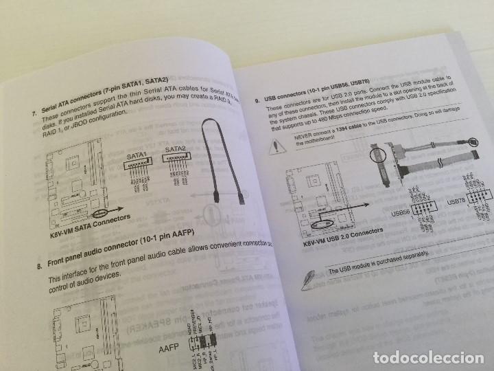 Libros de segunda mano: Manual placa base Asus K8V-VM &ndash; user guide - Motherboard - Foto 7