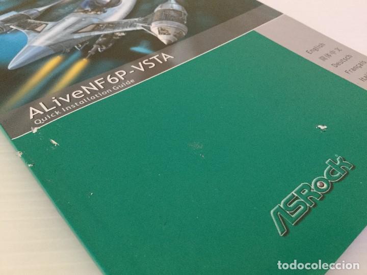 Libros de segunda mano: Manual placa base Asrock ALiveNF6P-VSTA&ndash; user guide - Motherboard - Foto 3