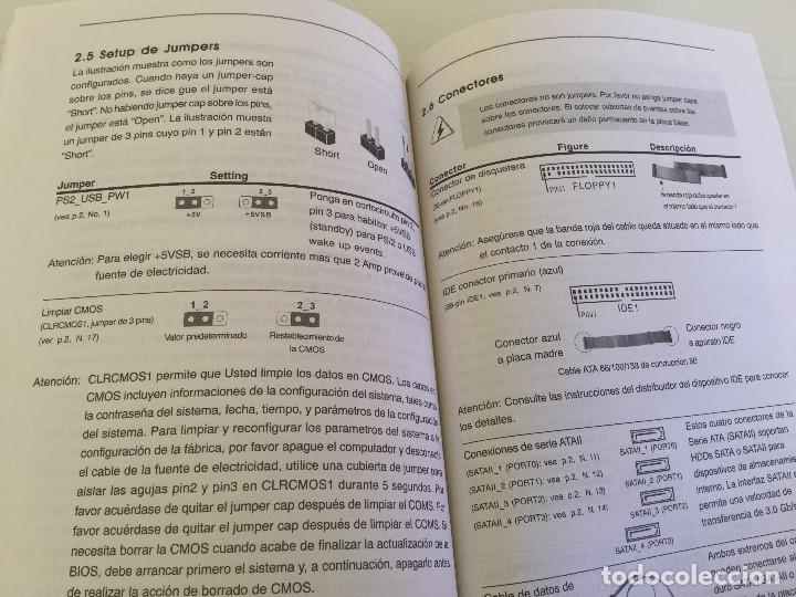 Libros de segunda mano: Manual placa base Asrock ALiveNF6P-VSTA&ndash; user guide - Motherboard - Foto 4