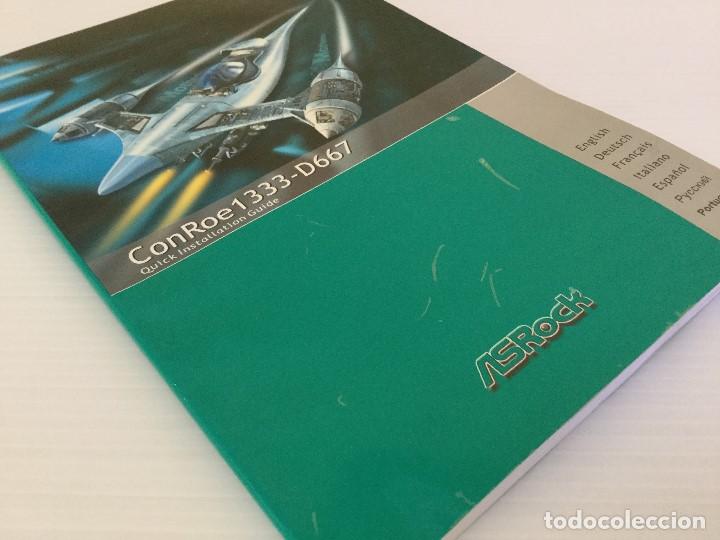 Libros de segunda mano: Manual placa base Asrock ConRoe1333-D667&ndash; user guide - Motherboard - Foto 3