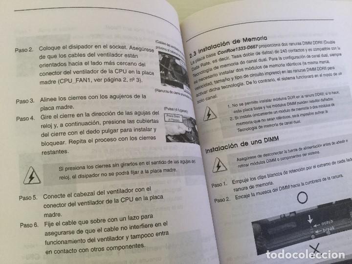 Libros de segunda mano: Manual placa base Asrock ConRoe1333-D667&ndash; user guide - Motherboard - Foto 5