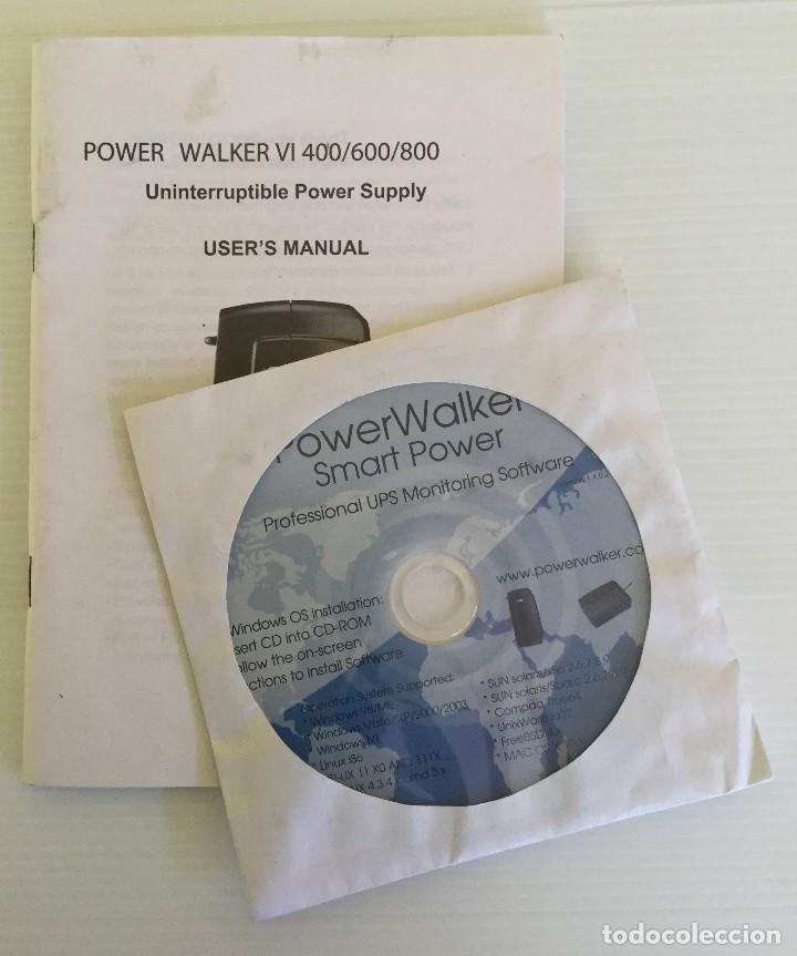 Libros de segunda mano: Gu&iacute;a de usuario POWER WALKER VI 400/600/800 + Software - Foto 1