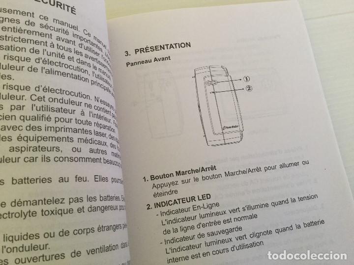 Libros de segunda mano: Gu&iacute;a de usuario POWER WALKER VI 400/600/800 + Software - Foto 6