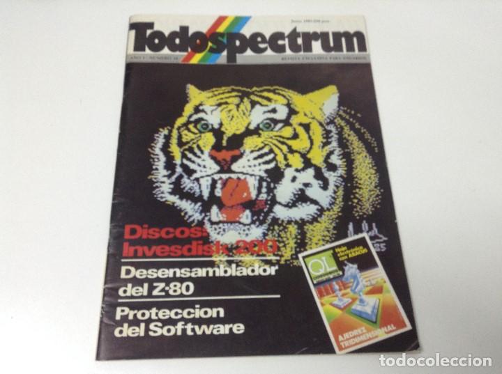 Libros de segunda mano: REVISTA TODOSPECTRUM N&ordm;10 . JUNIO 1985 - Foto 1