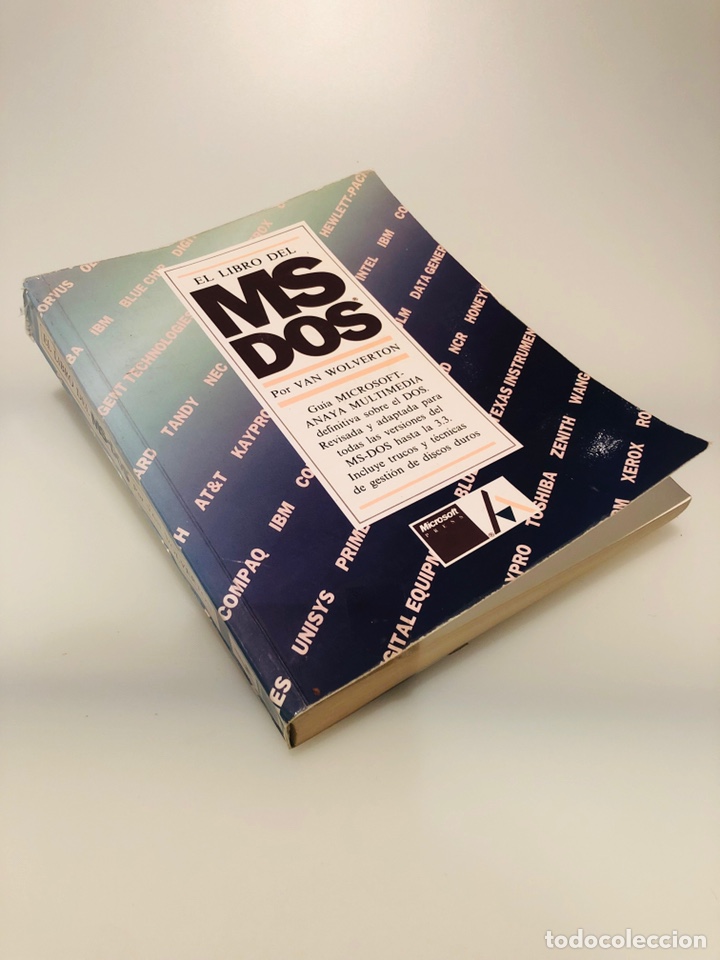 Libros de segunda mano: El libro del MS DOS 1989 - Foto 1