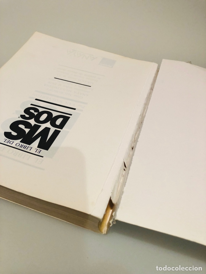 Libros de segunda mano: El libro del MS DOS 1989 - Foto 3