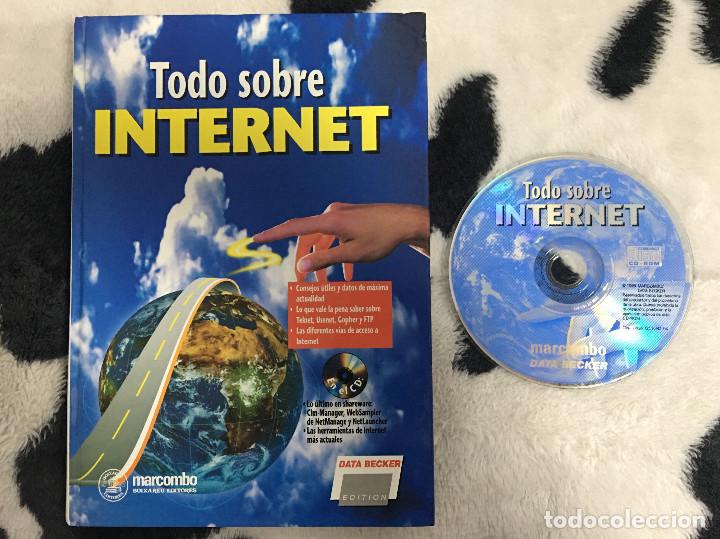 Libros de segunda mano: Libro Todo sobre internet + CD nuevo informatica html tcp ip ftp - Foto 1