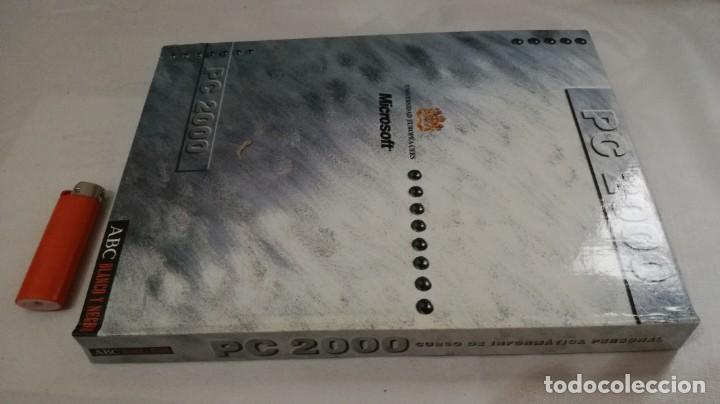 Libros de segunda mano: PC 2000-CURSO DE INFORMATICA PERSONAL		ABC BLANCO Y NEGRO - Foto 2