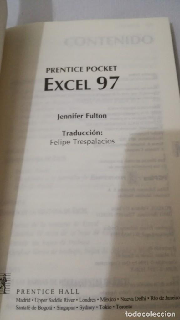 Libros de segunda mano: BIBLIOTECA PCPLUS EXCEL97		PRENTICE HALL - Foto 4