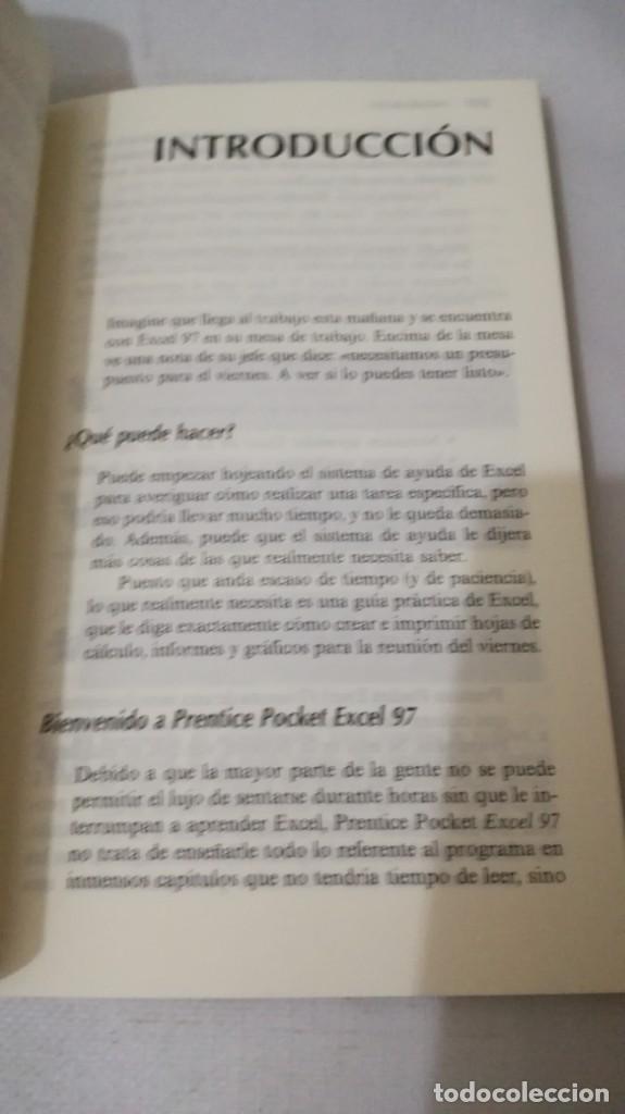 Libros de segunda mano: BIBLIOTECA PCPLUS EXCEL97		PRENTICE HALL - Foto 11