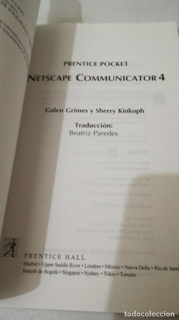 Libros de segunda mano: BIBLIOTECA PC PLUS  NETSCAPE COMMUNICATOR4 - Foto 4