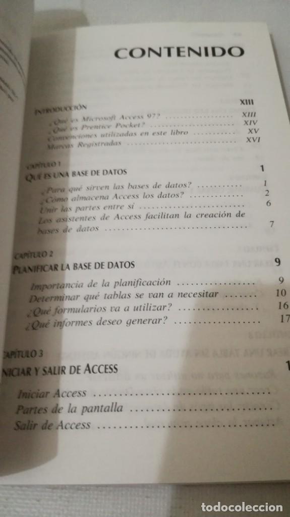 Libros de segunda mano: BIBLIOTECA PC PLUS  ACCESS97		PRENTICE HALL - Foto 5