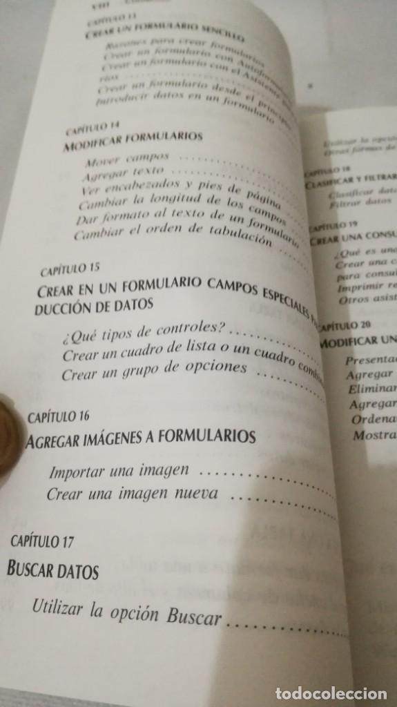 Libros de segunda mano: BIBLIOTECA PC PLUS  ACCESS97		PRENTICE HALL - Foto 8