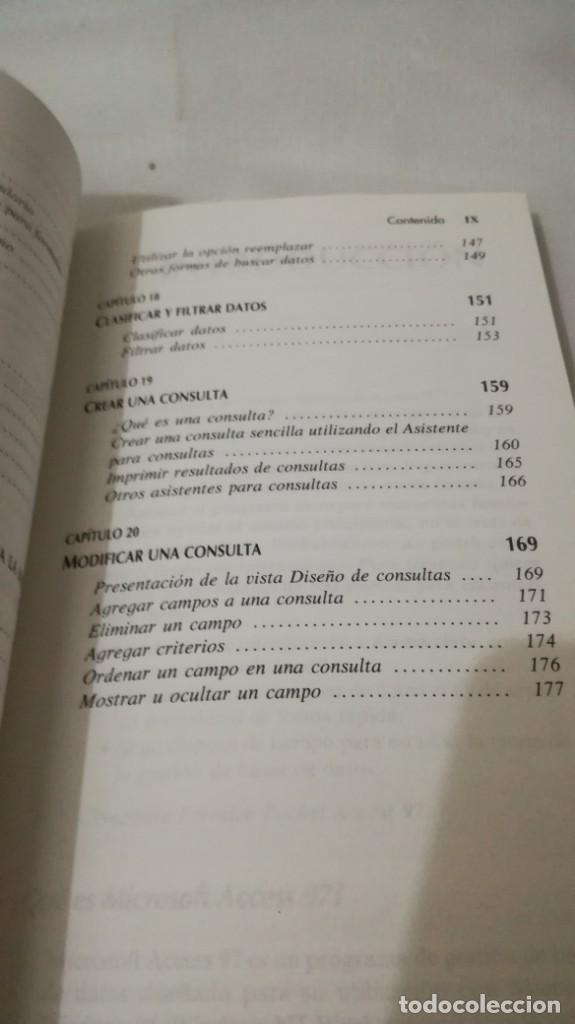 Libros de segunda mano: BIBLIOTECA PC PLUS  ACCESS97		PRENTICE HALL - Foto 9