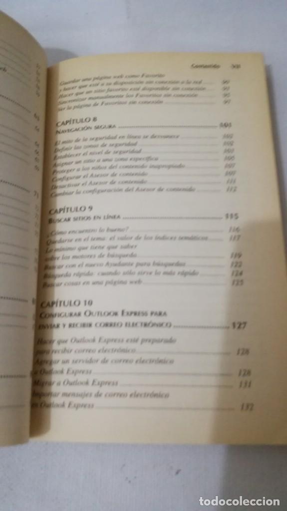 Libros de segunda mano: BIBLIOTECA PC PLUS GUIA RAPIDA DE INTERNET		PRENTICE HALL - Foto 6