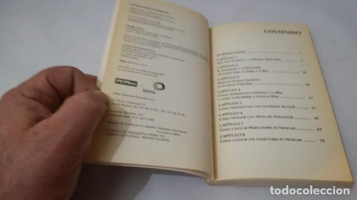 Libros de segunda mano: BIBLIOTECA PC PLUS GUIA RAPIDA DE NAVEGACION EN INTERNET		PRENTICE HALL - Foto 4