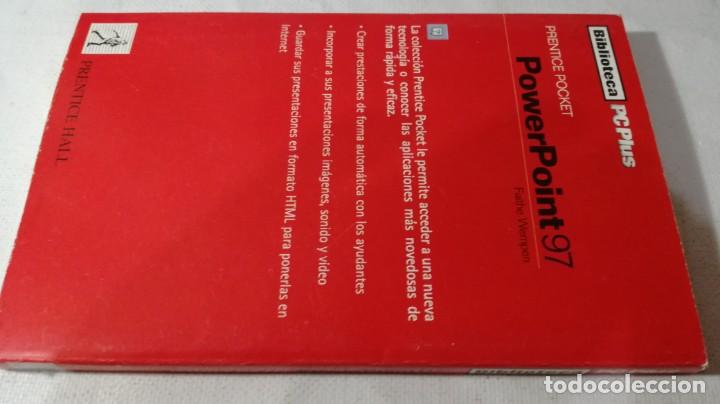 Libros de segunda mano: BIBLIOTECA PC PLUS POWERPOINT79 PRENTICE HALL - Foto 2