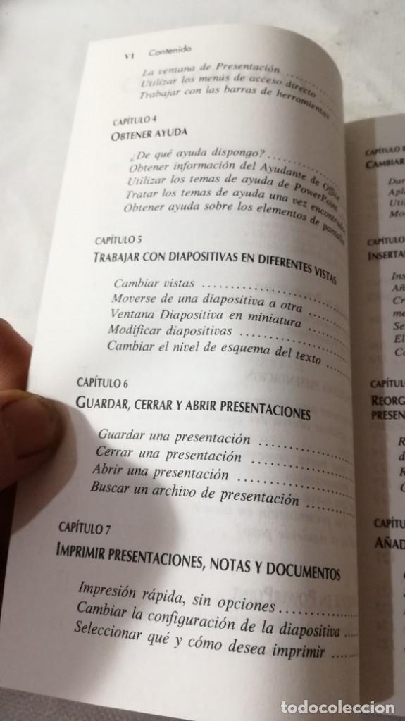 Libros de segunda mano: BIBLIOTECA PC PLUS POWERPOINT79 PRENTICE HALL - Foto 7