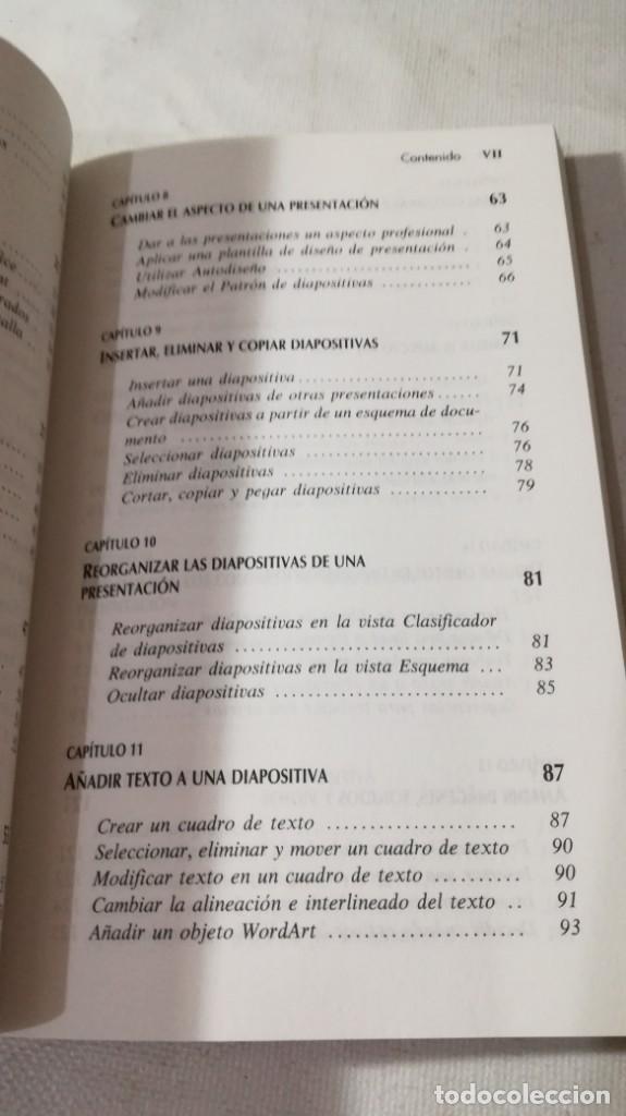 Libros de segunda mano: BIBLIOTECA PC PLUS POWERPOINT79 PRENTICE HALL - Foto 8