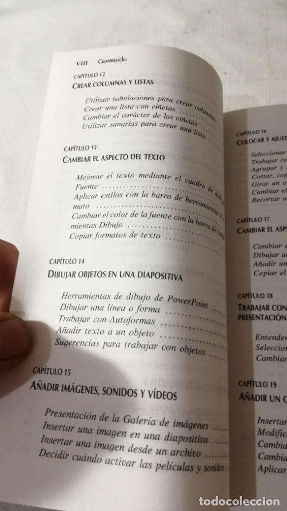 Libros de segunda mano: BIBLIOTECA PC PLUS POWERPOINT79 PRENTICE HALL - Foto 9