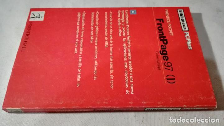 Libros de segunda mano: BIBLIOTECA PC PLUS FRONTPAGE97		PRENTICE HALL - Foto 2