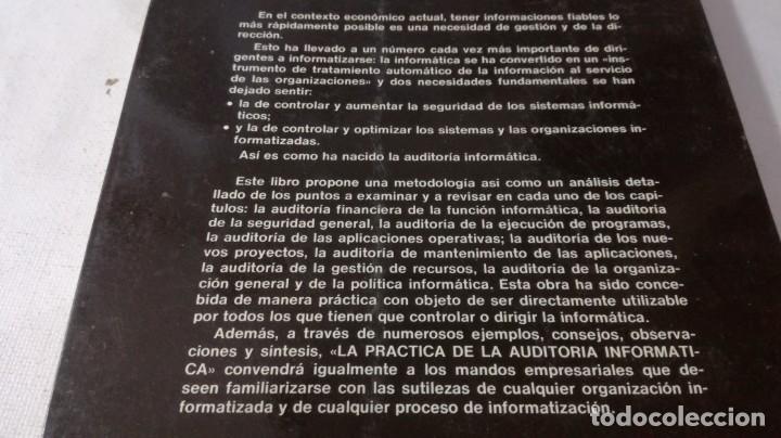 Libros de segunda mano: LA PRACTICA DE LA AUDITORIA INFORMATICA		JOSE PLANS - Foto 3
