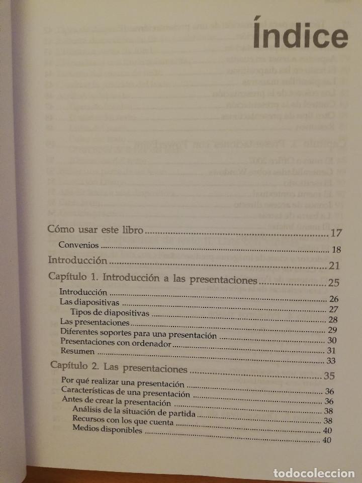 Libros de segunda mano: MANUAL IMPRESCINDIBLE MICROSOFT OFFICE POWER POINT 2007 (INCLUYE CD) - Foto 3