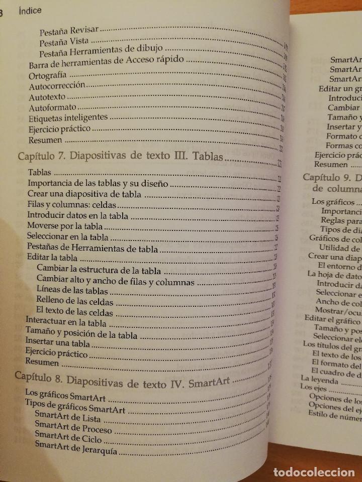 Libros de segunda mano: MANUAL IMPRESCINDIBLE MICROSOFT OFFICE POWER POINT 2007 (INCLUYE CD) - Foto 6
