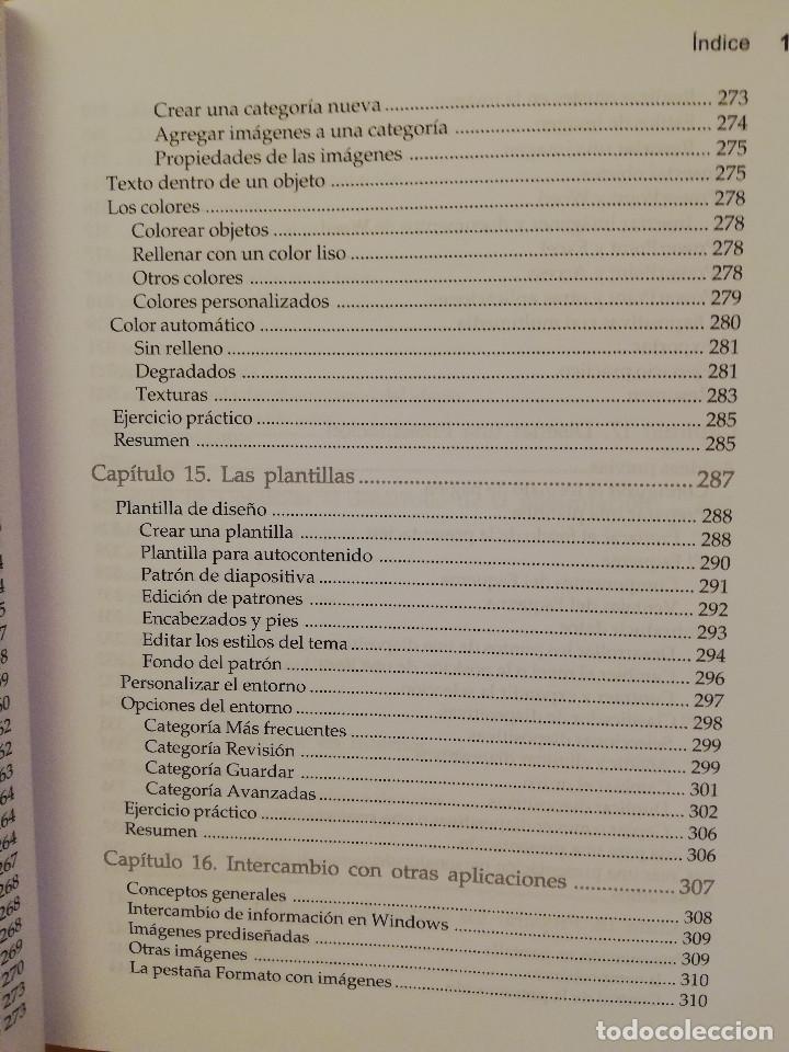 Libros de segunda mano: MANUAL IMPRESCINDIBLE MICROSOFT OFFICE POWER POINT 2007 (INCLUYE CD) - Foto 11