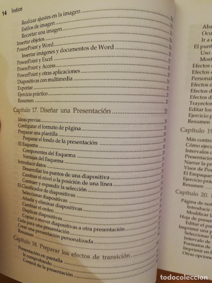 Libros de segunda mano: MANUAL IMPRESCINDIBLE MICROSOFT OFFICE POWER POINT 2007 (INCLUYE CD) - Foto 12