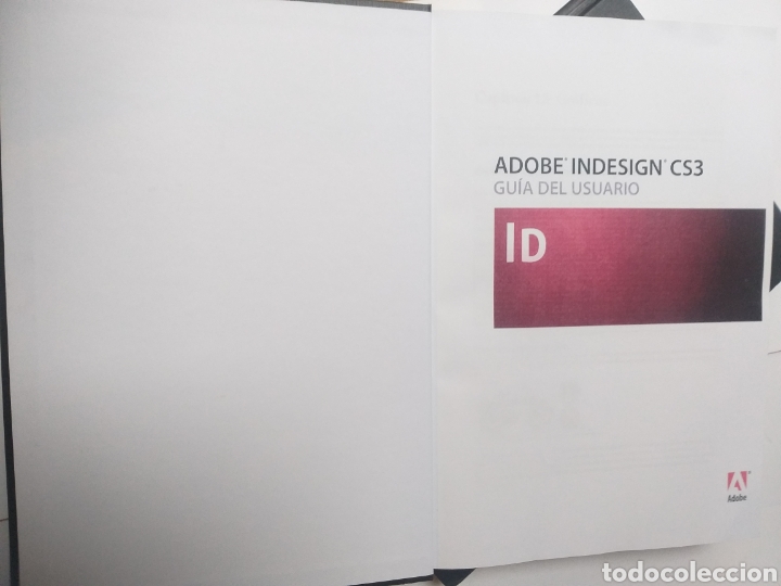 Libros de segunda mano: .ADOBE INDESIGN CS3 - Foto 1