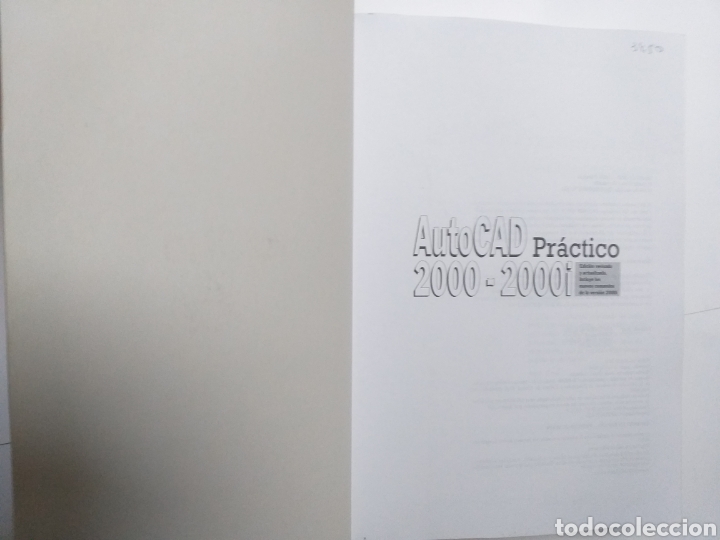 Libros de segunda mano: Inform&aacute;tica . AutoCAD pr&aacute;ctico 2000-2001 Jordi Cros - Foto 11