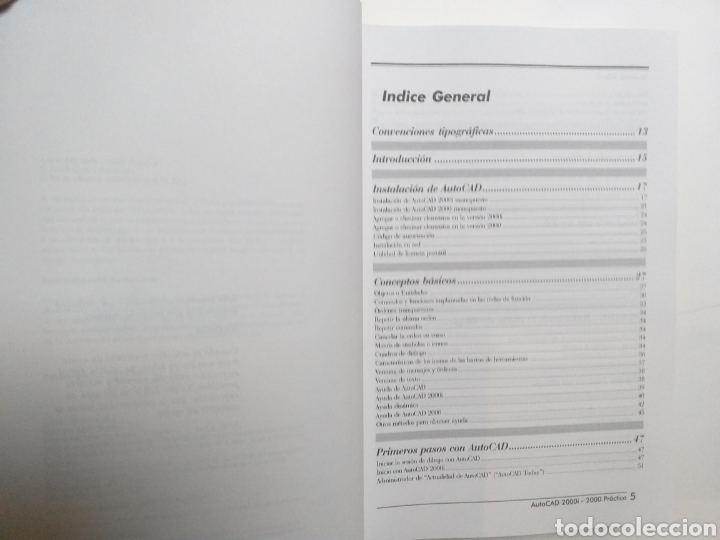 Libros de segunda mano: Inform&aacute;tica . AutoCAD pr&aacute;ctico 2000-2001 Jordi Cros - Foto 13