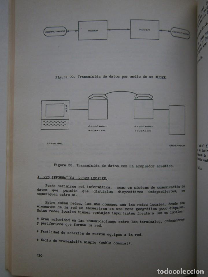 Libros de segunda mano: TEMARIO INTRODUCCION A LA INFORMATICA DATEN KOM LIBRO RETRO INFORMATICO 50324 - Foto 18