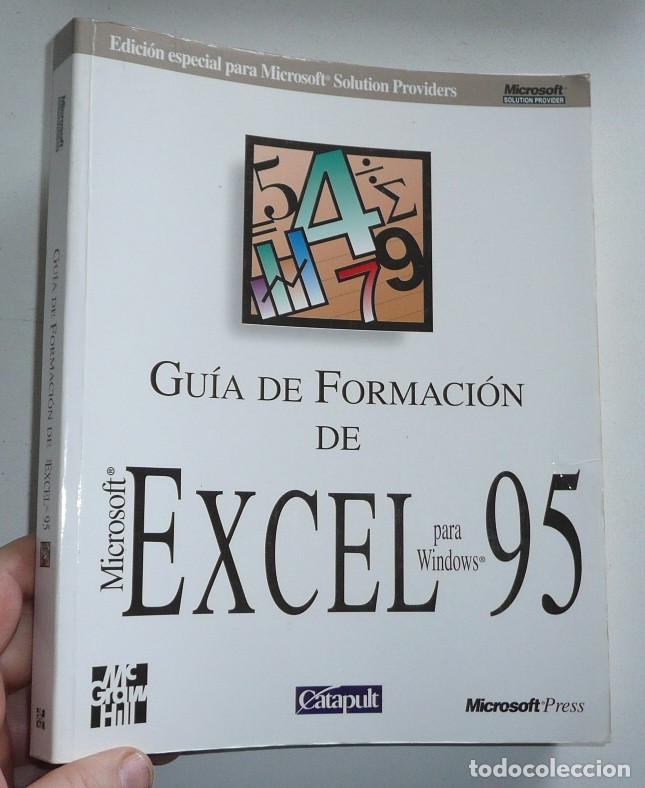 Libros de segunda mano: Gu&iacute;a de formaci&oacute;n de Microsoft Excel para Windows 95 (McGrawHill, Catapult, Microsoft Press, 1996) - Foto 1